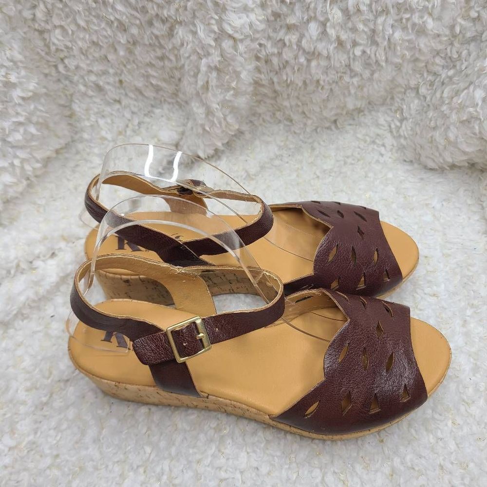 Korks by Kork-ease Platform Wedge Sandals sz 9 - Picture 2 of 12